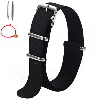 1 pz cinturino in nylon 16mm 18mm 20mm 22mm cinturino di ricambio per orologio sportivo militare in nylon spedizione gratuita