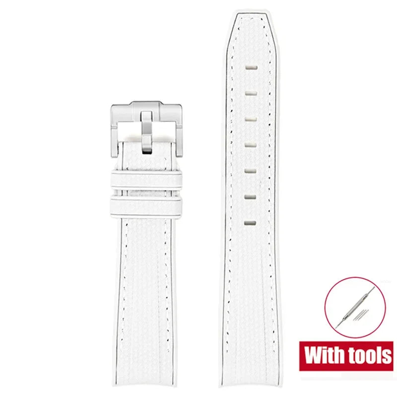 Bracelet de plongée Joint MoonSwatch 20mm pour Omega X Swatch hommes femmes Arc extrémité incurvée Bracelet en caoutchouc TPU pour outils de Bracelet de montre Rolex