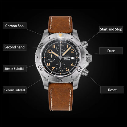 Reloj automático Sugess para hombre S464