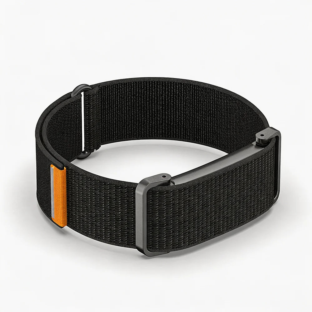 Étui de protection en métal, sangle en Nylon pour Google Fitbit Air, bracelet de remplacement ultra-mince, léger comme une plume, respirant, à dégagement rapide