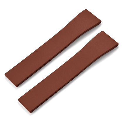 Nouveau bracelet de montre CTS FKM boucle en or papillon à dégagement rapide 16mm 18mm 19mm 20mm 21mm 22mm bracelets de montre en caoutchouc CTS pour couper à la taille