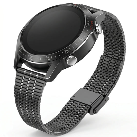 Stainless Steel Watch Band for Women and Men, Breathable Quick Release Spring Bar Accessories, 20mm 22mm
