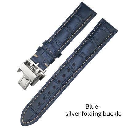 Cinturino per orologio in vera pelle, 13mm 16mm 18mm 19mm 20mm 21mm 22mm, per Longines Master Collection L2 L3 L4, cinturino in pelle bovina