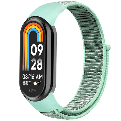 Bracelet à boucle en Nylon pour xiaomi Mi Band 10 9 8, Bracelet de remplacement, pulsera Xiaomi Smart Band 10 9 8 NFC