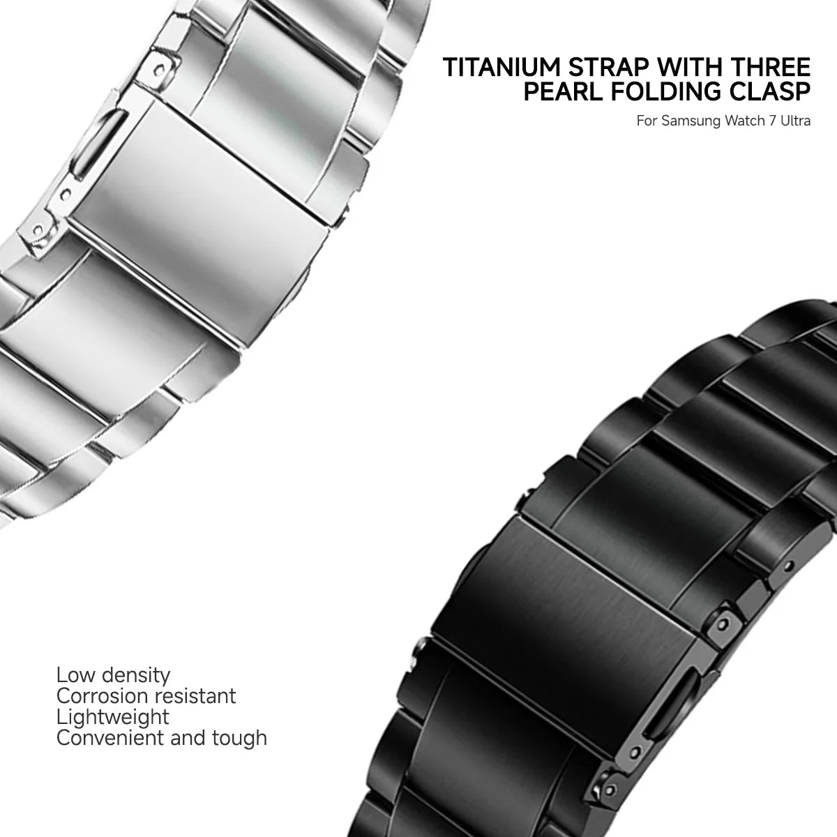 Stainless Steel Watch Band + Case for Samsung Galaxy Watch 8 40mm 44mm, Full Cover Metal Strap