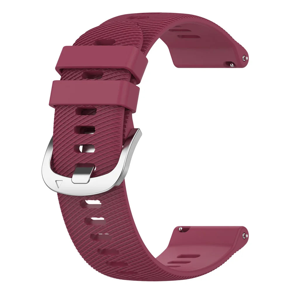 20mm 22mm Silicone Strap for Huami Amazfit Active 3 2/Active Max Sports Band BALANCE 2 BIP 3 6 5 GTS 4 mini GTR 3 Pro