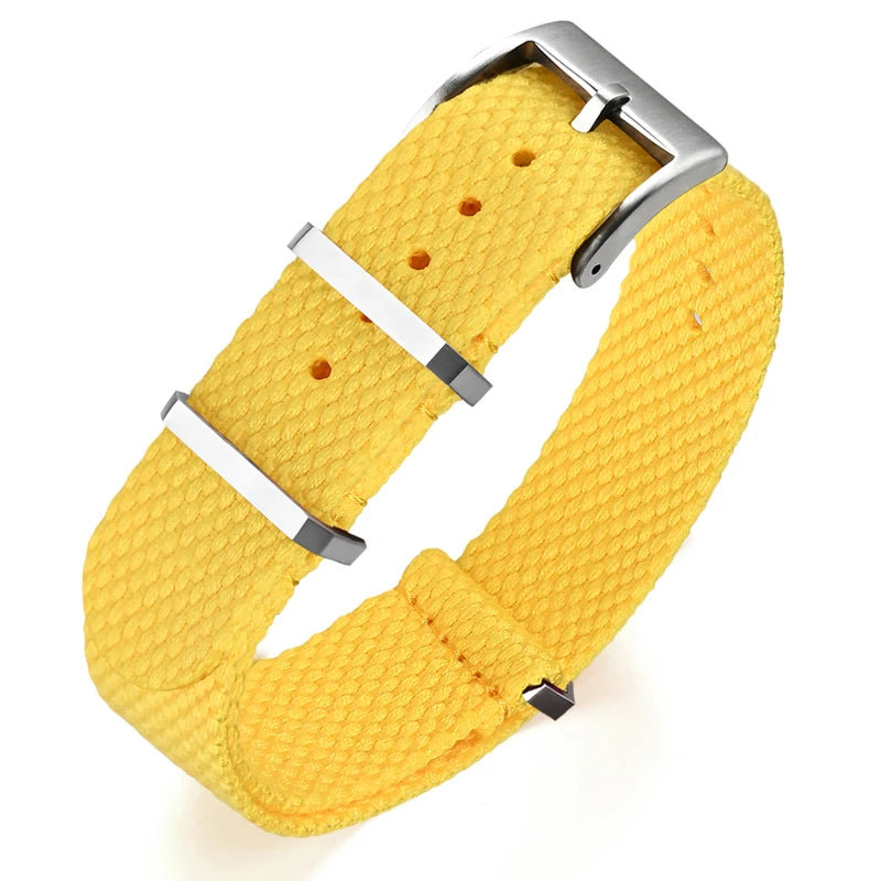 Premium Quality Linen NATO Strap, 20mm 22mm, for OMEGA SEIKO, Sport Woven Nylon Watch Band, Soft Replacement Strap for Men and Women