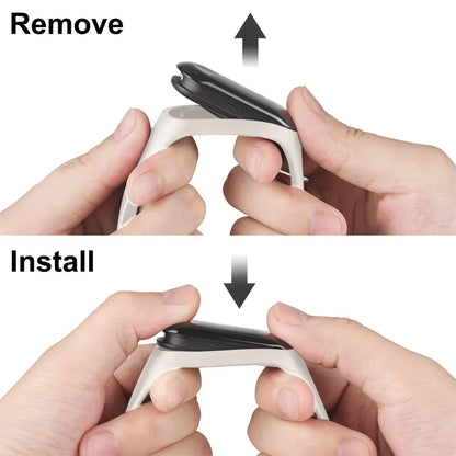 Official silicone strap for Xiaomi Mi Band 4 5 6 7, sports watch, Miband4 Miband7 Correa Mi band 3 4 5 6 7 bands