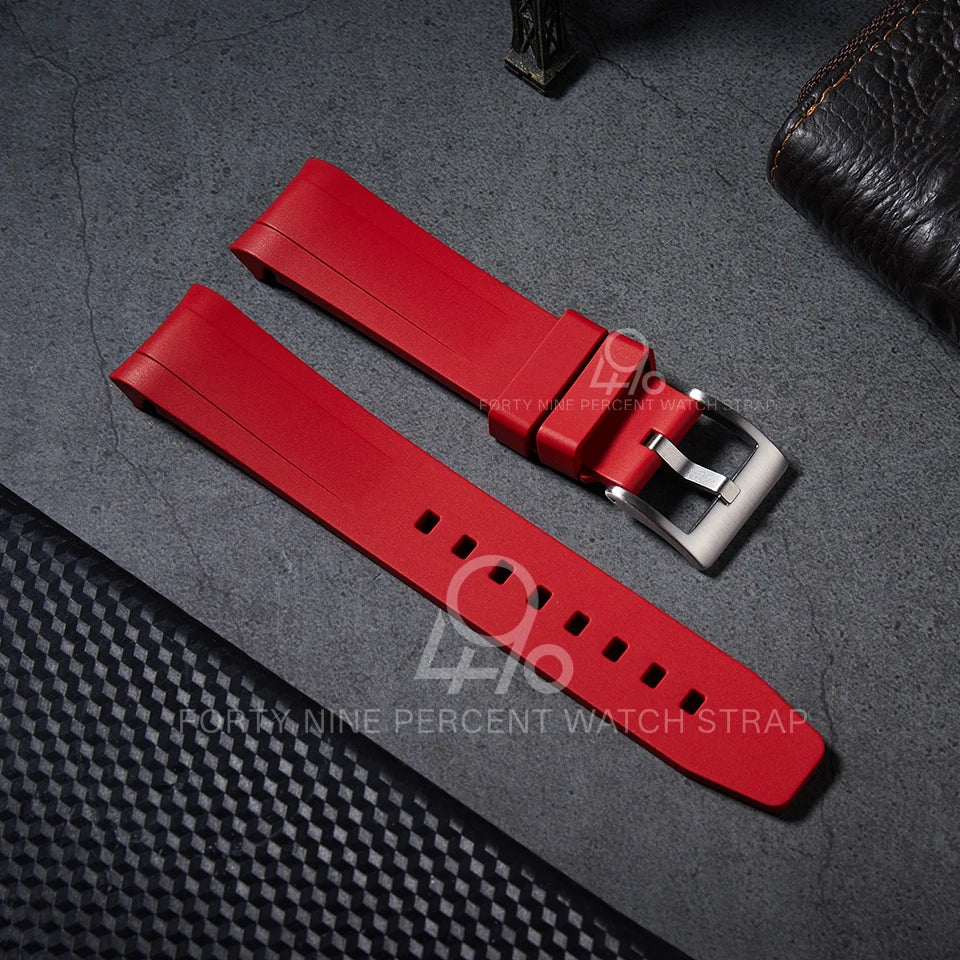 Bracelet de montre en caoutchouc FKM 20 mm, luxe, sport, pour Tudor Black Bay 58 BB58, modèles M79680/79730/70300.