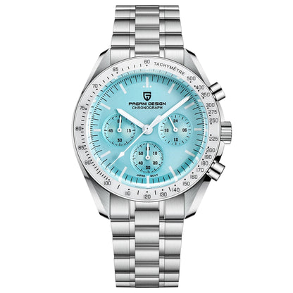 Orologio da uomo 40mm Cronografo al quarzo - PAGANI DESIGN Date AR Sapphire Sport