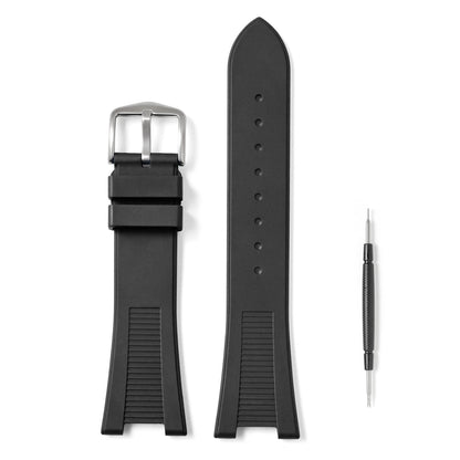 Bracelet Montre caoutchouc 12mm/25mm Pour Citizen Promaster AW0130-85X