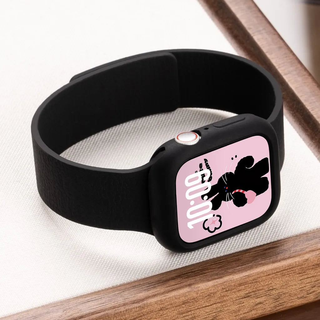 Étui et bracelet en silicone souple pour Apple Watch Ultra 49mm 46mm 44mm 40mm 45mm 41mm pour IWatch Series 6 SE 7 8 9 10 11