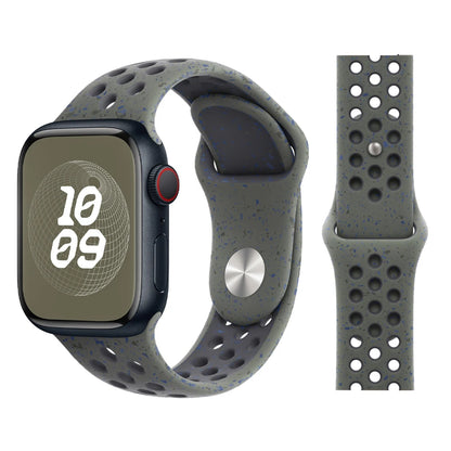 Bracelet en Silicone pour bracelets de montre Apple 46mm 44mm 45mm 40mm 41mm 42mm, Bracelet de Sport Correa iWatch série 11 10 9 SE 8 7 6 5