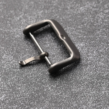 Titanium buckle, 18MM 20MM matte non-stainless steel buckle, leather strap accessory buckle, watch accessories