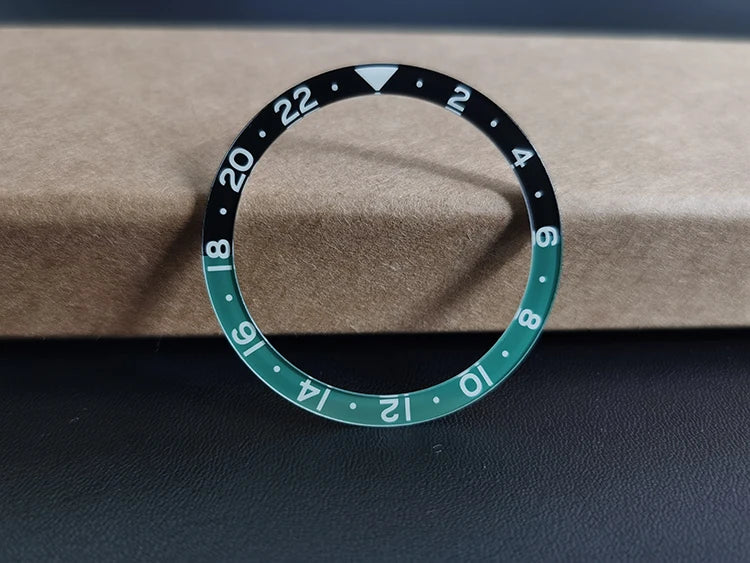 Repuestos para relojes Seiko SKX007/009, nuevos. Reemplazo para la serie 5 Sports SRPD con inserto de bisel de cristal de zafiro GMT