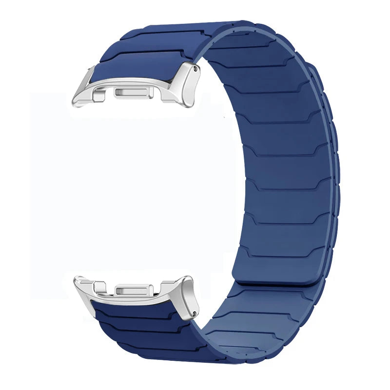 Bracelet magnétique en Silicone pour Samsung Galaxy Watch Ultra 2025, 47mm, pour Galaxy 8 40mm 44mm/8Classic 46mm, Bracelet de sport