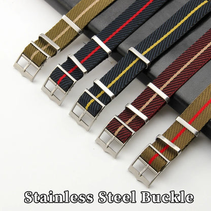 New High Quality Nylon Watch Strap for Rolex for Tudor 20mm 22mm Nato Strap for Moonswatch Seiko Premium Watch Band Sport Bracelet