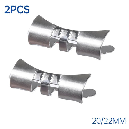 Stainless Steel Watch Bracelet, 20mm 22mm, Straight and Curved End Link for Seiko SKX007 Connector for Jubilee Oyster Adapter, 2 Pieces