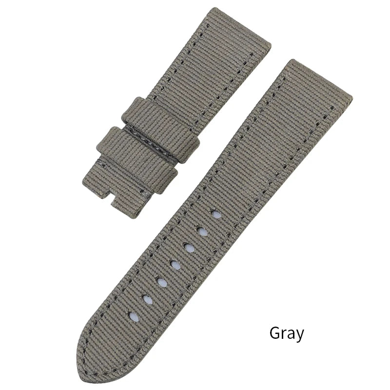Bracelet de montre en toile de nylon pour Panerai Shoor, bracelet de montre, noir, bleu, vert, PAM01118, 441, 111, 24mm, 26mm, nouveau
