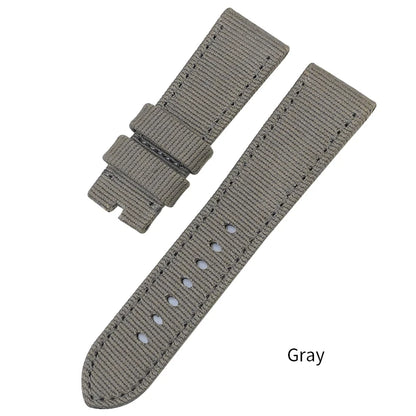 Bracelet de montre en toile de nylon pour Panerai Shoor, bracelet de montre, noir, bleu, vert, PAM01118, 441, 111, 24mm, 26mm, nouveau
