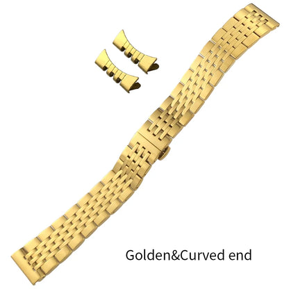 Stainless Steel Watch Strap 18mm 19mm 20mm 21mm 22mm 24mm 23mm for Breitling Tag Heuer Carrera Longines L4, Watchbands