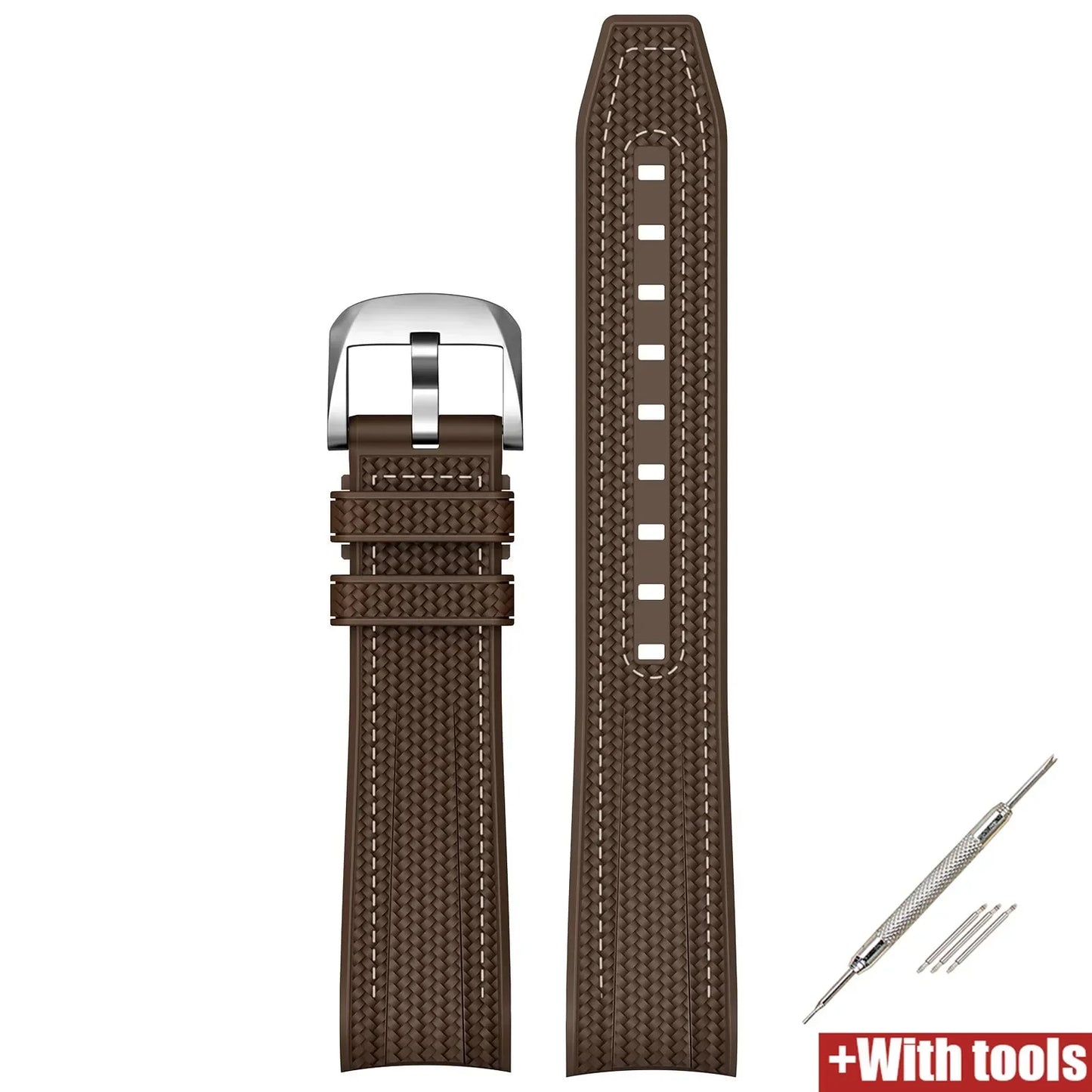 Per Swatch X Omega Joint MoonSwatch 20mm Cinturino a Sgancio Rapido Uomo Donna Estremità Curva Trama Silicone Gomma Cinturino Orologio Bracciale Strumento