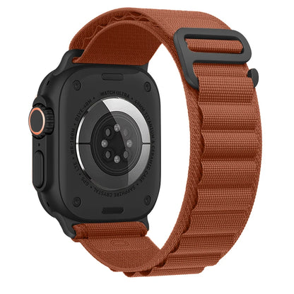 Bracelet à boucle alpine pour Apple watch Ultra 3 2 bandes 49mm 45mm 44mm 40mm 41mm 46mm 42mm Bracelet iWatch série 11 10 SE 9 8 7 6 5 4