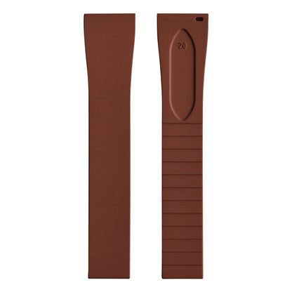 New CTS FKM watch strap 16mm 18mm 19mm 20mm 21mm 22mm quick-release butterfly clasp watch strap, CTS rubber strap for cutting to size