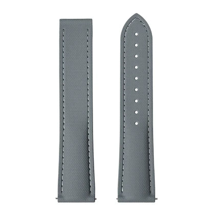 Cinturino in gomma fluorurata per Omega Seamaster 20mm 21mm 22mm FKM, cinturino universale a sgancio rapido, accessori per Rolex e Tudor