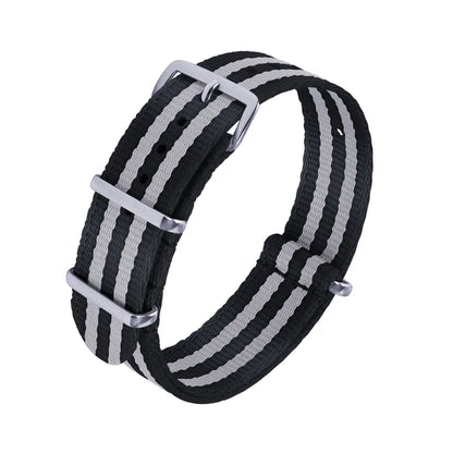 Nouveau Sangles de ceinture de sécurité en Nylon 20mm 22mm Type universel sport pour nouveau matériel bracelets de montre en Nylon Oula