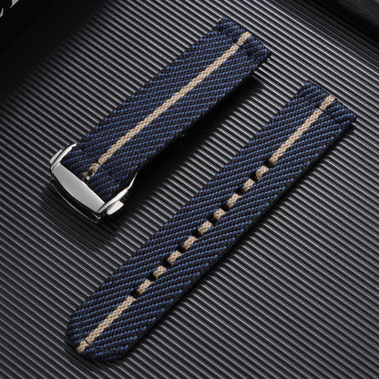 Cinturino per orologio in Nylon da 20 mm, sportivo, per Rolex, Tissot, Tudor, Seiko, cinturino di ricambio, Bracciali morbidi
