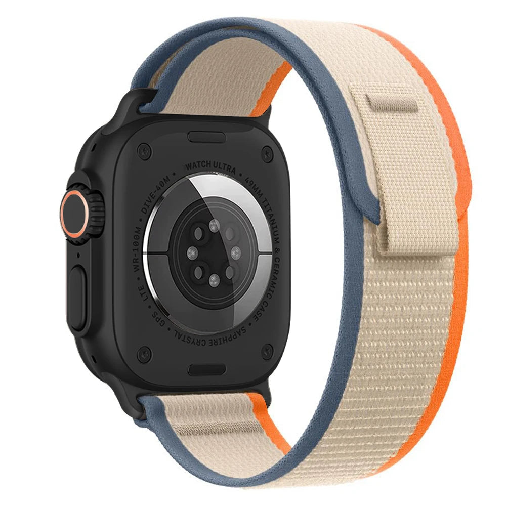 适用于 Apple Watch Ultra 3 2 的 Trail 回环式表带，49mm 46mm 44mm 45mm 40mm 41mm 42mm，兼容 iWatch 系列 11 10 SE 9 8 7 的表带 Correa