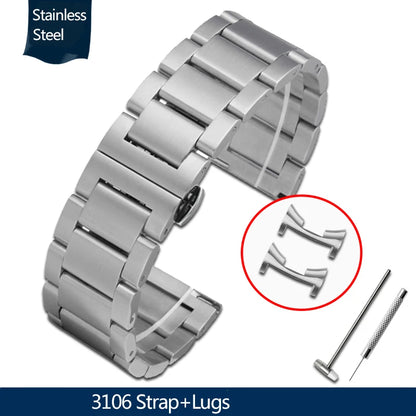 Metal adapter watch connector for Citizen BN2029-01E BN2021-03E BN2024-05E large/huge monster watch band BN2021 stainless steel lug