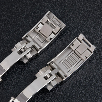 Cinturino per orologio in caucciù fluorurato FKM premium, impermeabile, 22mm, per cinturino Rolex Explorer II 42mm 226570