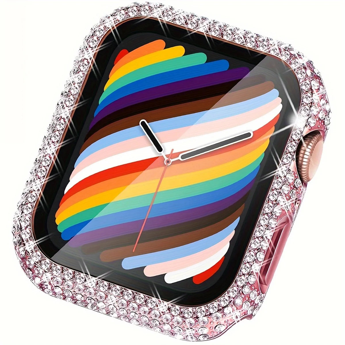 Блестящие стразы для корпуса Apple Watch, подходит для 38/40/41/42/44/45/49 мм, совместимо с Ultra/SE/10/9/8/7/6/5/4