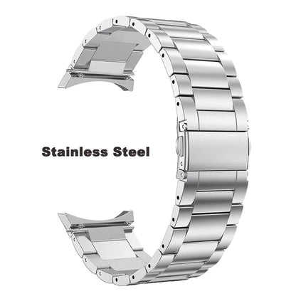 Titanium and Stainless Steel Bracelet, for Samsung Galaxy Watch 6 Classic 43 47mm 40/44mm, for Galaxy Watch 6 5 4, gapless