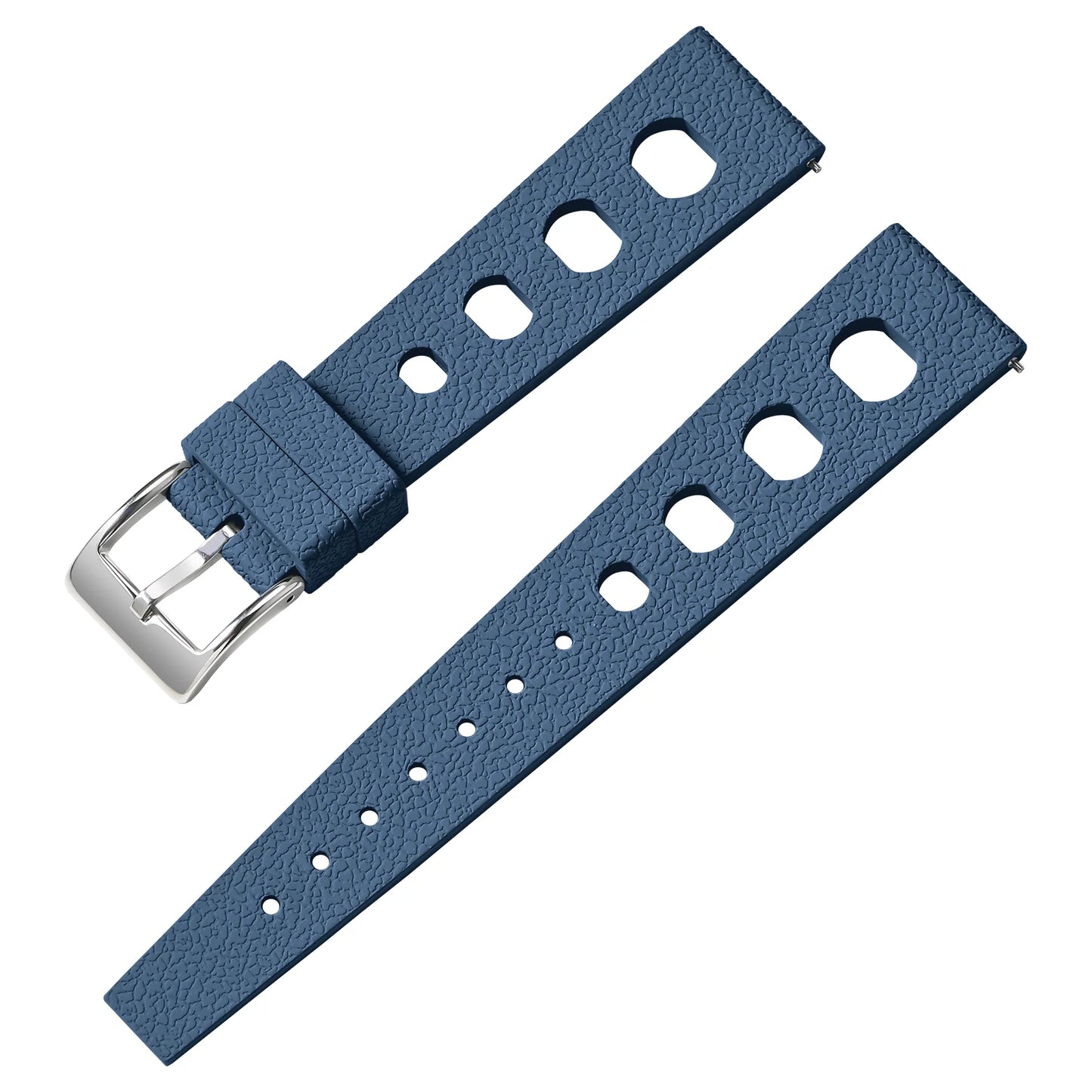 FKM Bracelet de montre pour Omega × montre/Rolex/IWC Bracelet 20mm 22mm Bracelet à dégagement rapide Bracelet en caoutchouc souple respirant