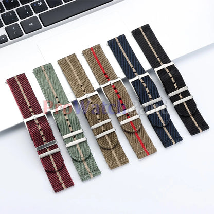 Cinturini per orologi in nylon a sgancio rapido per Rolex, Tudor, 20 mm, 22 mm, cinturino in tessuto per Seiko, cinturino sportivo