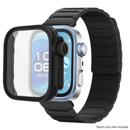 Étui + bracelet pour Huawei Watch Fit 5 4/4 Pro, bracelet en Silicone souple anti-transpiration pour Huawei Fit 3 ToUltra Cover