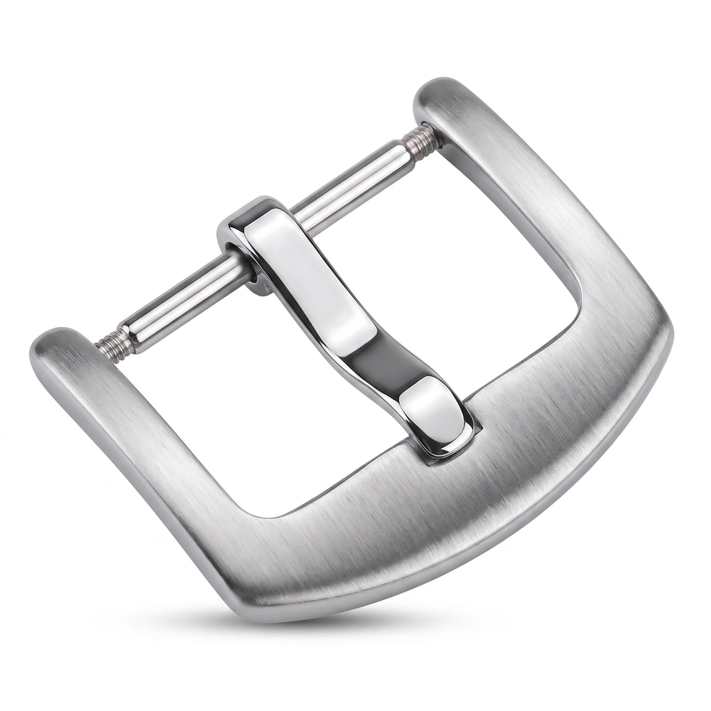 Bracelet de montre en métal pour hommes, boucle 16 18 20 22 24mm, argent, noir, or, fermoir en acier inoxydable, accessoires