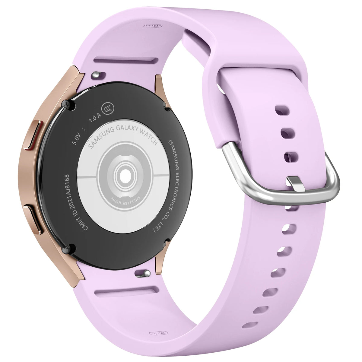 Bracelet en Silicone souple pour Samsung Galaxy Watch FE 7 6 5 4 44mm 40mm 5 Pro 45mm, pour Galaxy Watch 6 Classic 43mm 47mm