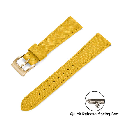 Cinturini per orologi in pelle di vitello di qualità cinturini per orologi in pelle Saffiano 18/19/20/21/22/23/24mm cinturini accessori per orologi