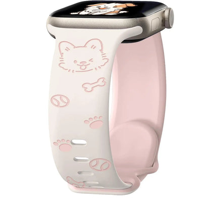 Cute Watch Band for Apple Watch 46mm 42mm 49mm 44mm 40mm 45mm 41mm 38mm, Compatible with iWatch Series 11 10 Ultra SE 3 9 8 7 6 5