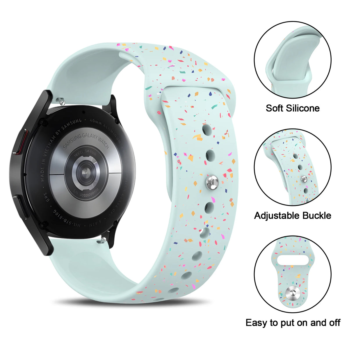 Bracelet en Silicone souple coloré de 20mm, pour Amazfit GTS 4/2 Mini GTS 3 2e, pour Amazfit Bip 3 Pro/Bip U Pro/Bip Lite/Bip S Lite