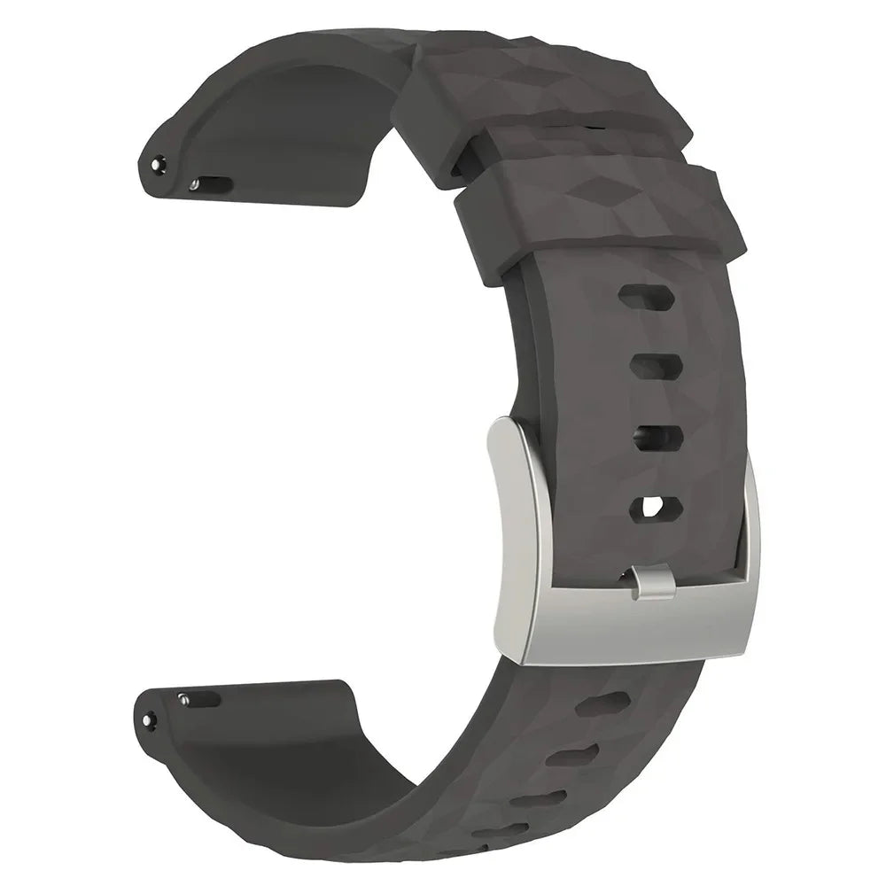 Suunto 9 Spartan outdoor HR bracelet, compatible with motorcycle electronic accessories, silicone material, durable and versatile