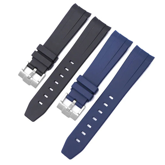 Bracelet de montre de sport étanche pour hommes et femmes, interface incurvée, bracelet en caoutchouc, joint MoonSwatch, adapté pour Omega X S-Watch, 20mm