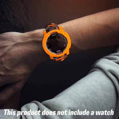 Silikon-Schutzhülle für Garmin Instinct 3 AMOLED, 45 mm, 50 mm, Stoßfänger-Rahmen für Garmin Instinct 3