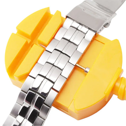 Uhrenarmband-Gliederstift-Entferner, Uhrenarmband-Anpassungswerkzeug mit 5 verstärkten Stiften zum Entfernen von Metallarmbandstiften L1520 1 Stück