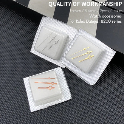 Lancette di ricambio per orologio Rolex Datejust, movimenti 8200, 8215, 8205, 8285, 2813, 8,0 mm x 12 mm x 12,5 mm, parti e accessori di modifica per lancette dell'orologio