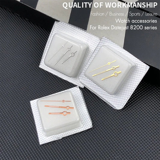 Aiguilles de montre pour Rolex Datejust, mouvements 8200, 8215, 8205, 8285, 2813, 8,0 mm x 12 mm x 12,5 mm, pièces et accessoires de modification pour aiguilles de montre